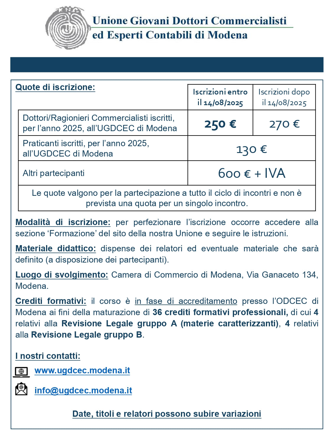 CAPT 10A EDIZIONE 2025-26 - NON SOCIO